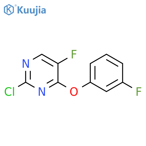 Pyrimidine, 2-chloro-5-fluoro-4-(3-fluorophenoxy)- structure