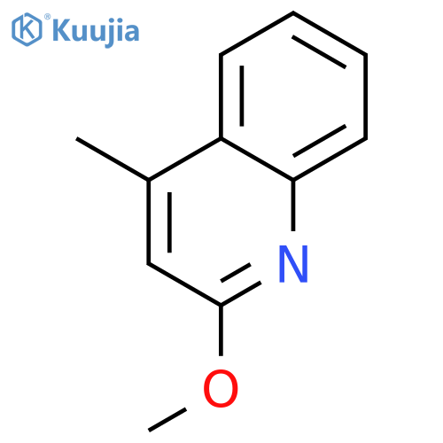 2-Methoxy-4-methylquinoline structure