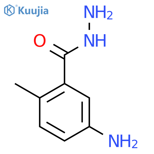 5-Amino-2-methylbenzohydrazide structure
