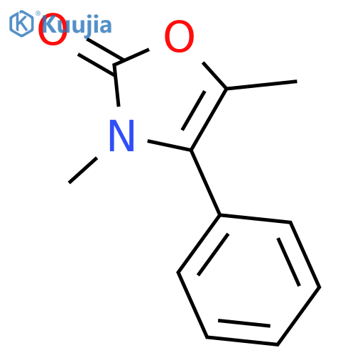 2(3H)-Oxazolone, 3,5-dimethyl-4-phenyl- structure