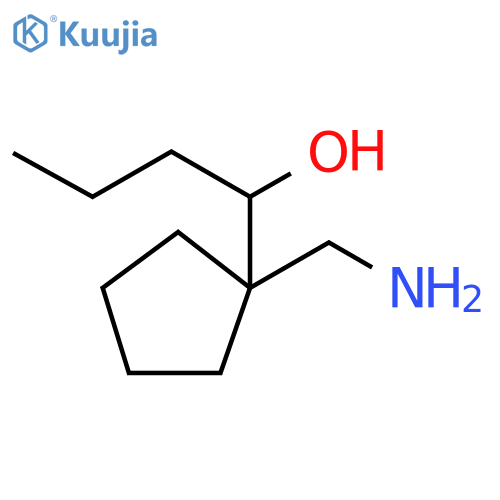 Cyclopentanemethanol, 1-(aminomethyl)-α-propyl- structure