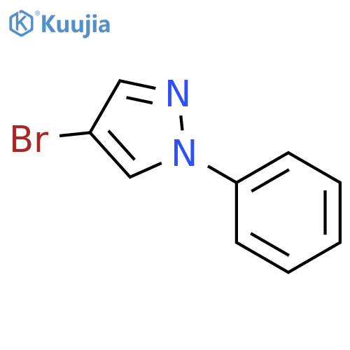 4-Bromo-1-phenyl-1H-pyrazole structure