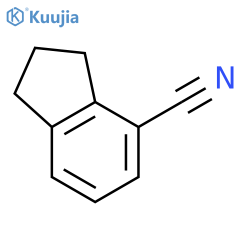 2,3-Dihydro-1H-indene-4-carbonitrile structure