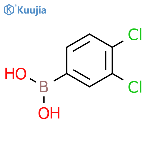 (3,4-dichlorophenyl)boronic acid structure