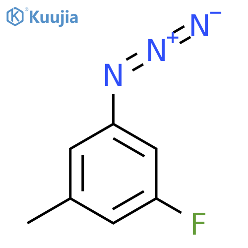 1-Azido-3-fluoro-5-methylbenzene structure