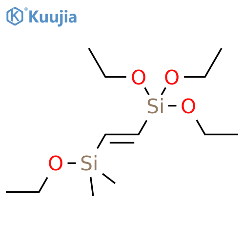 3,8-DIOXA-4,7-DISILADEC-5-ENE, 4,4-DIETHOXY-7,7-DIMETHYL- structure