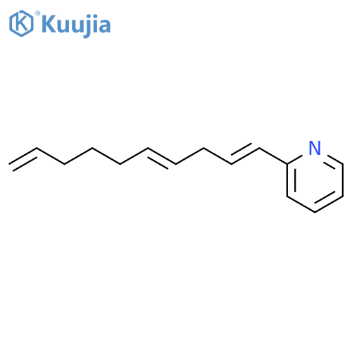Pyridine, (1,4,9-decatrienyl)- structure