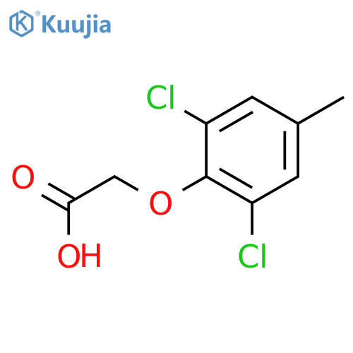 2-(2,6-Dichloro-4-methylphenoxy)acetic Acid structure