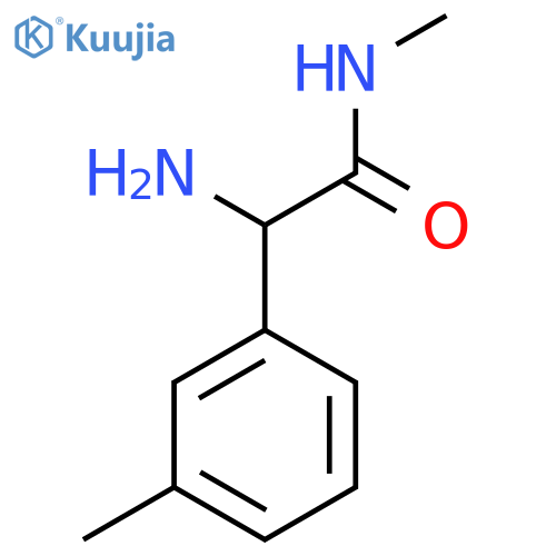 2-Amino-n-methyl-2-(3-methylphenyl)acetamide structure