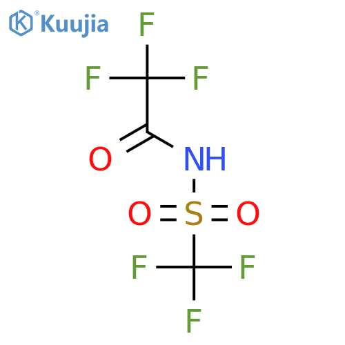 Acetamide,2,2,2-trifluoro-N-[(trifluoromethyl)sulfonyl]- structure
