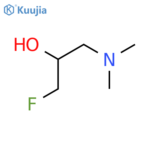 1-(Dimethylamino)-3-fluoropropan-2-ol structure