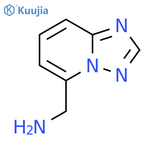 {1,2,4triazolo1,5-apyridin-5-yl}methanamine structure