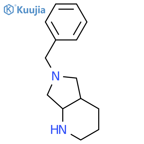 (4aS,7aS)-6-benzyl-octahydro-1H-pyrrolo[3,4-b]pyridine structure