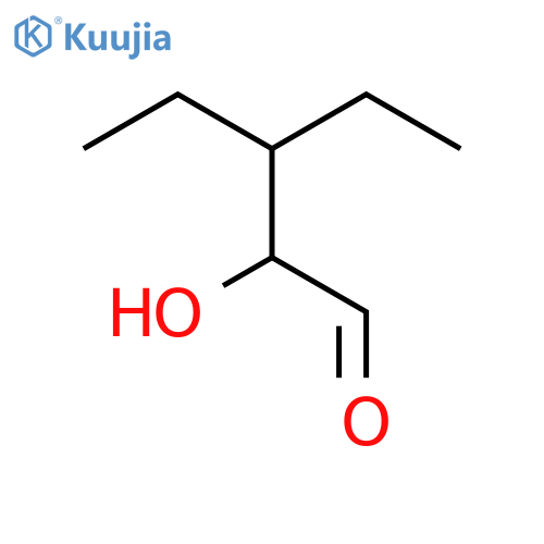 Pentanal, 3-ethyl-2-hydroxy- structure