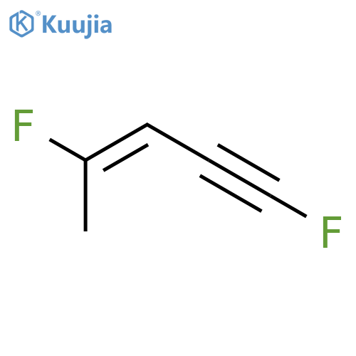 3-Penten-1-yne, 1,4-difluoro- structure