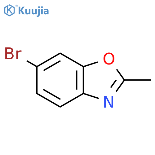 6-bromo-2-methyl-1,3-benzoxazole structure