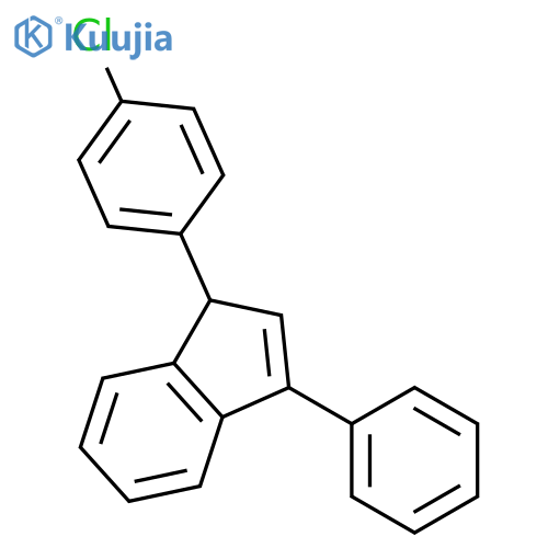 1H-Indene, 1-(4-chlorophenyl)-3-phenyl- structure