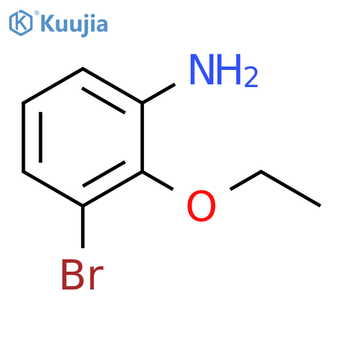 3-bromo-2-ethoxyaniline structure