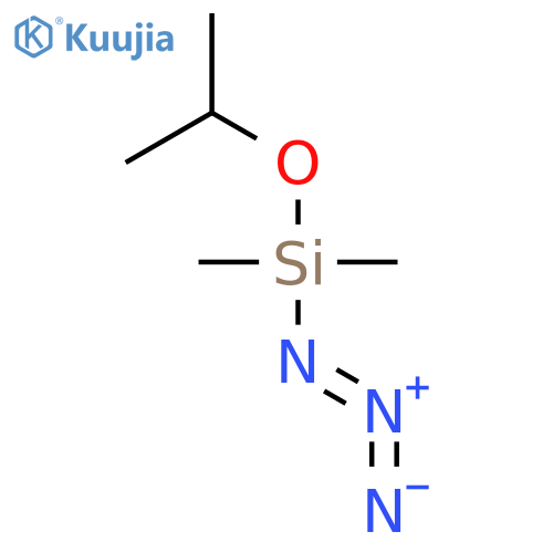 Silane, azidodimethyl(1-methylethoxy)- structure