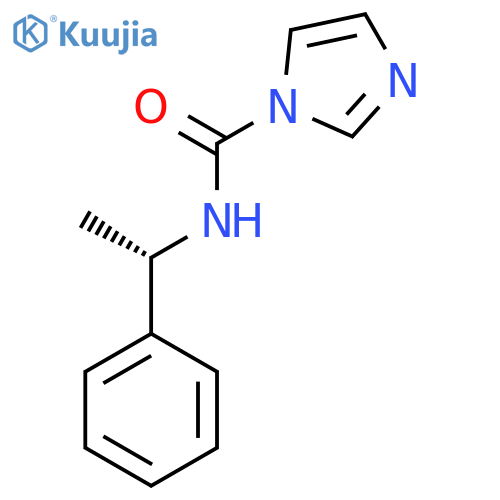 N-(S)-(-)-1-Phenylethylimidazole-1-carboxamide structure