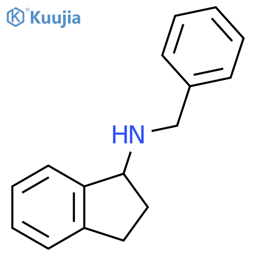N-benzyl-2,3-dihydro-1H-inden-1-amine structure