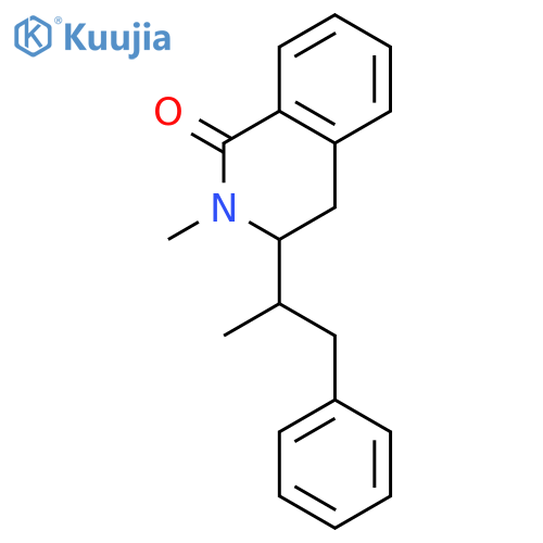 1(2H)-Isoquinolinone, 3,4-dihydro-2-methyl-3-(1-methyl-2-phenylethyl)- structure