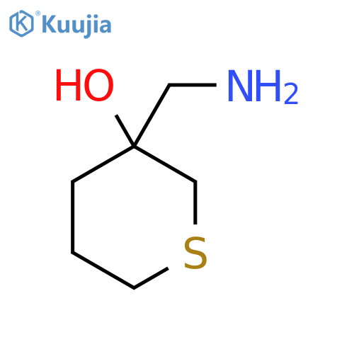 3-(Aminomethyl)thian-3-ol structure