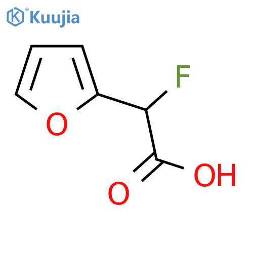 2-Fluoro-2-(furan-2-yl)acetic acid structure