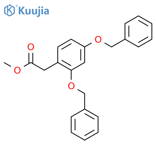 Methyl 2,4-Bis(benzyloxy)phenylacetate structure