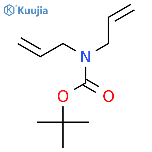 tert-Butyl diallylcarbamate structure