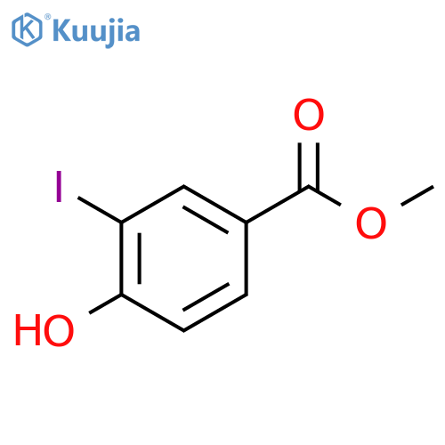 Methyl 4-hydroxy-3-iodobenzoate structure