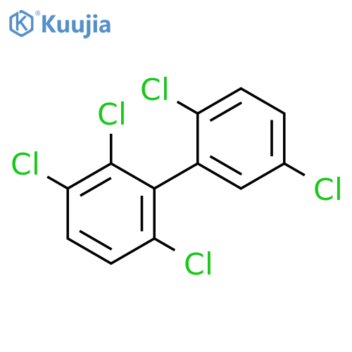 1,1'-Biphenyl, 2,2',3,5',6-pentachloro-, (-)- structure