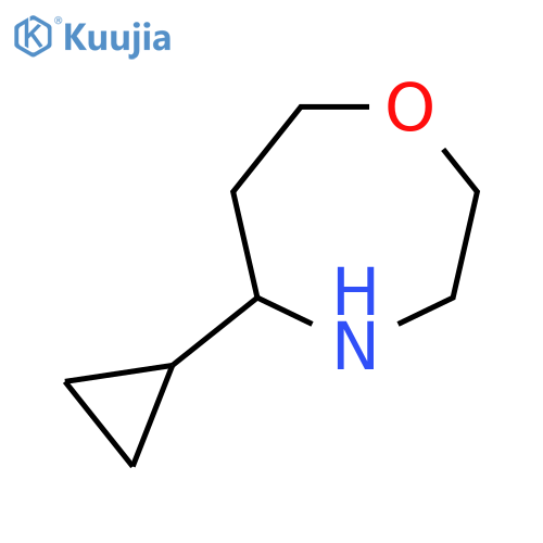 5-cyclopropyl-1,4-oxazepane structure