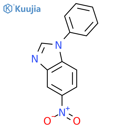 5-Nitro-1-phenyl-1H-benzimidazole structure