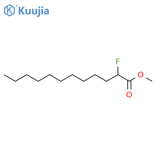 Dodecanoic acid, 2-fluoro-, methyl ester structure