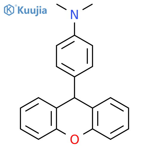 Benzenamine, N,N-dimethyl-4-(9H-xanthen-9-yl)- structure