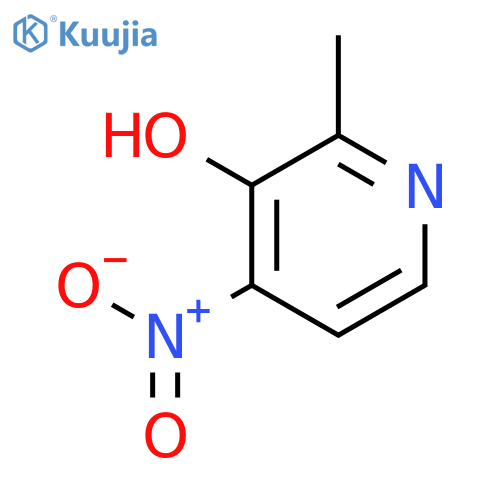 2-Methyl-4-nitropyridin-3-ol structure