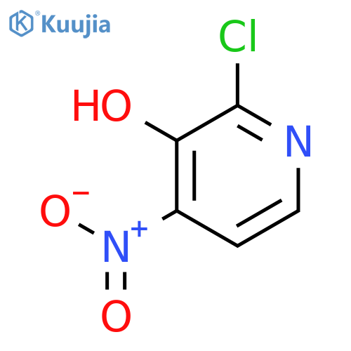 2-chloro-4-nitro-pyridin-3-ol structure