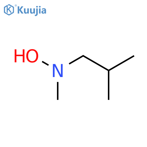 N-methyl-N-(2-methylpropyl)hydroxylamine structure