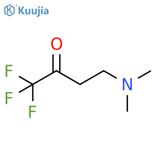 4-(dimethylamino)-1,1,1-trifluorobutan-2-one structure