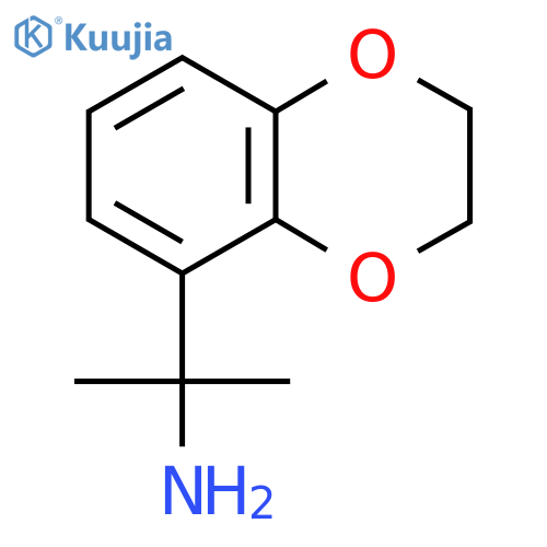 2-(2,3-dihydro-1,4-benzodioxin-5-yl)propan-2-amine structure