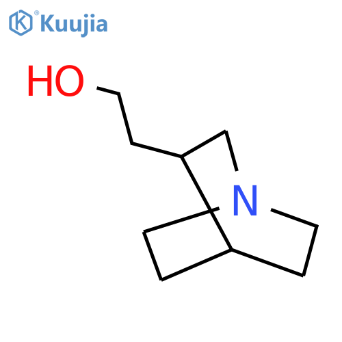 2-{1-azabicyclo2.2.2octan-3-yl}ethan-1-ol structure