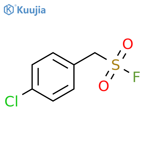 (4-Chlorophenyl)methanesulfonyl fluoride structure
