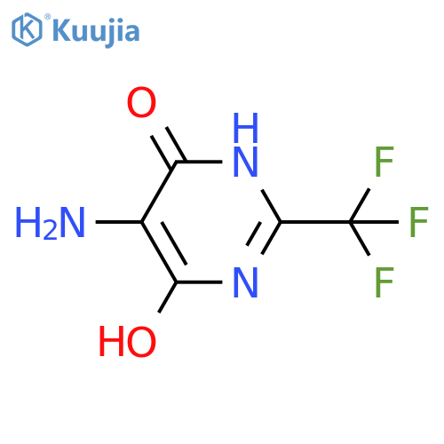 4(3H)-Pyrimidinone,5-amino-6-hydroxy-2-(trifluoromethyl)- structure