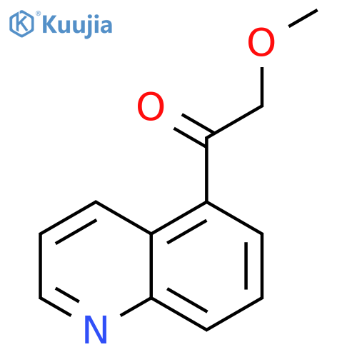 2-methoxy-1-(quinolin-5-yl)ethanone structure