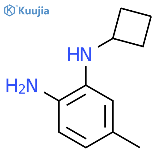 N1-cyclobutyl-5-methylbenzene-1,2-diamine structure