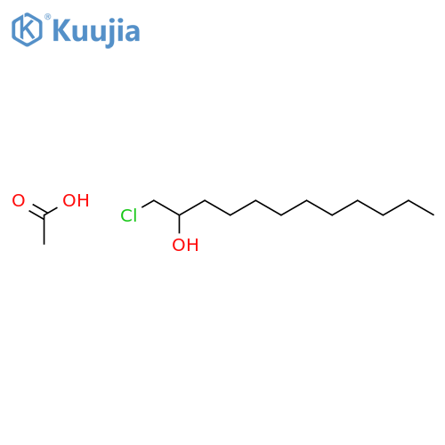 2-Dodecanol, 1-chloro-, acetate structure