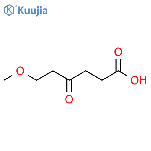 6-Methoxy-4-oxohexanoic acid structure