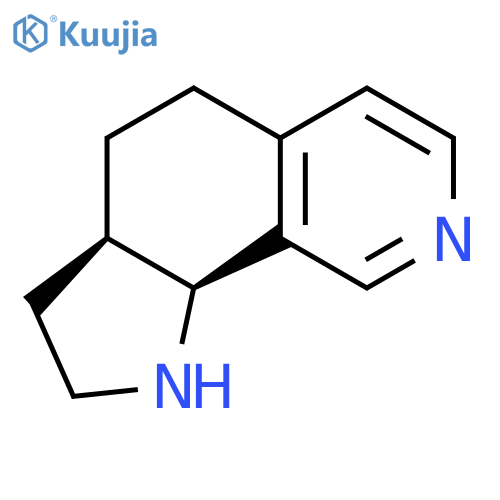 1H-Pyrrolo[3,2-h]isoquinoline, 2,3,3a,4,5,9b-hexahydro-, cis-(±)- structure