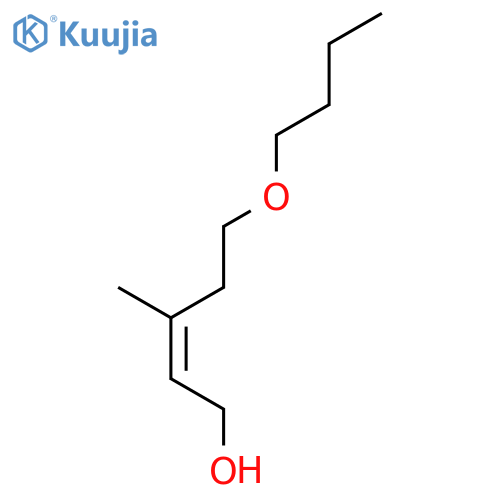 2-Penten-1-ol, 5-butoxy-3-methyl-, (E)- structure